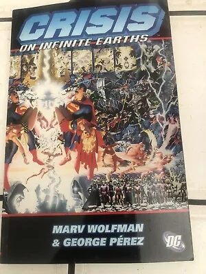 Buy Crisis On Infinite Earths TPB 5th Printing - DC Comics 2000 Gd/vg • 8.03£