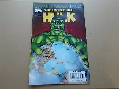 Buy INCREDIBLE HULK #106 World War Hulk Marvel Comics 2007 VF • 4.99£