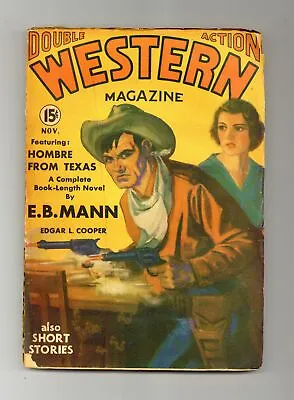 Buy Double-Action Western Magazine Pulp Nov 1934 Vol. 1 #2 VG • 331.92£