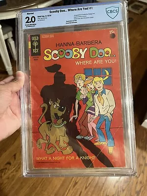 Buy Scooby Doo #1 Cbcs 2.0  Gd- 1970 1st Appearance Of Scooby Doo Gold Key Comics • 450.11£