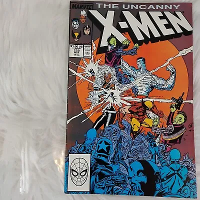 Buy The Uncanny X Men 229 May, Never Used, Stored In Plastic Entire Life • 6.69£