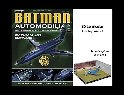 Buy Eaglemoss Batman Detective Comics #61 Batplane II  Diecast 1:43 W Magazine New • 37.96£