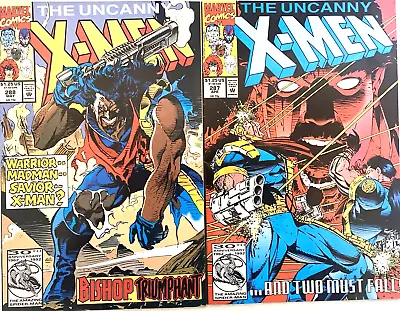 Buy Uncanny X-men # 287-288. 2 High Grade Issue Lot. April-may 1992. Jim Lee. • 11.69£