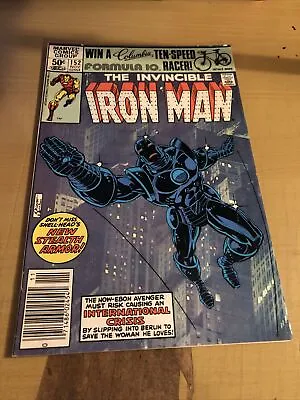 Buy The Invincible Iron Man 152 Vf- 1st Stealth Armor • 8.11£