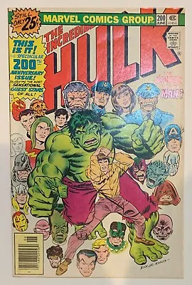 Buy (1976) Incredible Hulk #200 Anniversary Issue! Doc Sampson! • 15.76£