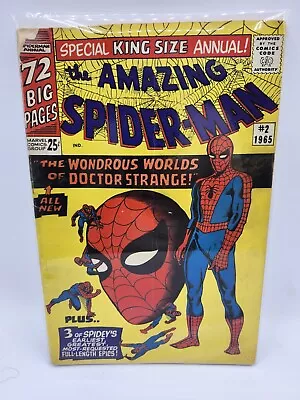 Buy Amazing Spider-man Annual #2 Marvel 1964 1st Meeting Doctor Strange • 39.92£