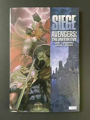 Buy Siege Avengers Initiative Gage Sandoval Hardcover Marvel Comics • 6.32£