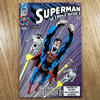 Buy Superman In Action Comics 672 16 Pg Sonic The Hedgehog Comic Insert DC 1991 VF • 10.25£