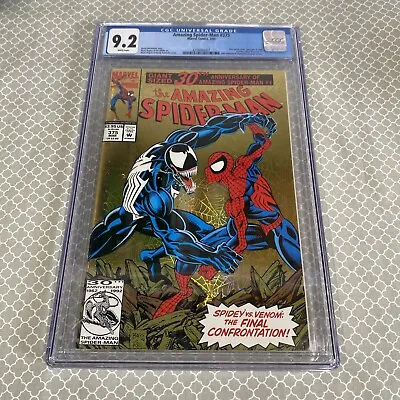 Buy Amazing Spider-Man #375 (1993) Marvel CGC 9.2 White Holo-Grafx • 47.39£