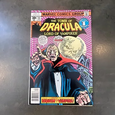Buy Tomb Of Dracula 55 Newsstand VFNM 9.0 • 17.48£