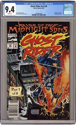 Buy Ghost Rider #28N.U CGC 9.4 1992 3842941004 • 30.04£