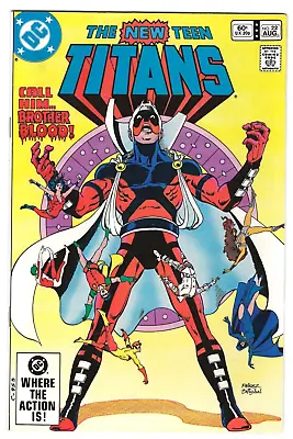 Buy DC Comics THE NEW TEEN TITANS #22 First Printing Cover A • 1.42£