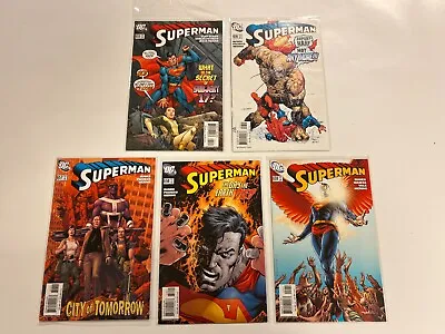 Buy 5 DC Comic Books Superman # 655 656 657 658 659 Batman Superman 49 DB16 • 15.77£
