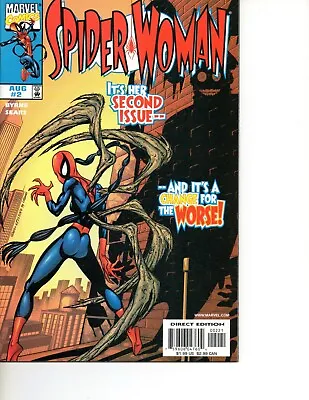 Buy SPIDER-WOMAN #2 John Byrne Bart Sears   Marvel Comics 1999 NM • 5.99£