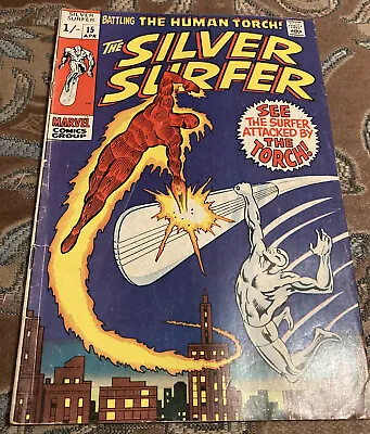 Buy Silver Surfer #15 Mephisto Classic Bronze Age Comic Pence Issue • 50£