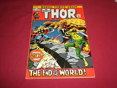 Buy BX4 Thor #200 Marvel 1972 Comic 6.0 Bronze Age LOKI! SEE STORE! • 7.71£