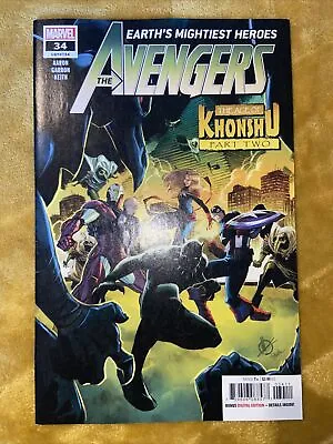 Buy Avengers #34 September 2020 Age Of Khonshu Marvel Comics Lgy#734 • 9.99£