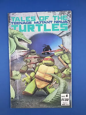 Buy Tales Of The Teenage Mutatant Ninja Turtles Tmnt 6 Vf Nm 1988 First Leatherhead • 59.96£