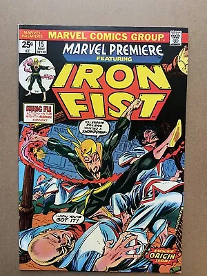 Buy Marvel Premiere #15 1st Iron Fist NM- I COMBINE SHIPPING • 317.78£