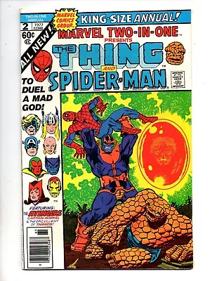 Buy Marvel Two In One Annual #2  Vf+  8.5   Death Of Thanos  • 58.71£