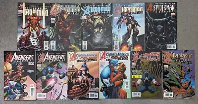 Buy Marvel Avengers 500 Disassembled Story Tie-in Comics Bundle Iron Man • 17.99£