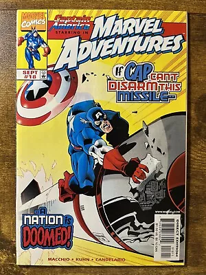 Buy Marvel Adventures 18 Captain America Marvel Comics 1998 • 2.33£