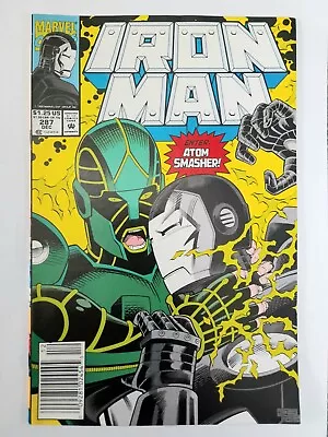Buy 1992 Iron Man 287 VF/NM.First App.Atom-Smasher.Marvel Comics • 17.11£