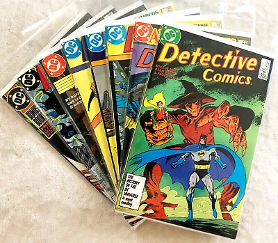 Buy Detective Comics #571 #572 #579 #580 #581 #582 #587 #589 8 Issue Discount Run! • 15.82£
