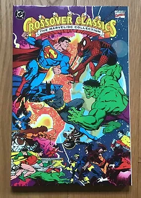 Buy 1991 Crossover Classics Marvel/dc Collection Graphic Tpb Rare 4th Printing New * • 50£