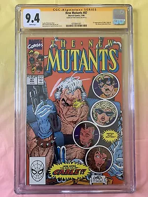 Buy New Mutants 87 CGC 9.4 First Appearance Of Cable SS Rob Liefeld X-Men 97 • 267.22£