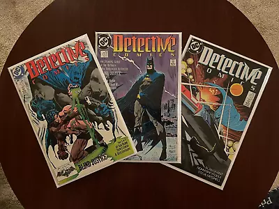 Buy Detective Comics #599 #600 #601 (DC 1989) Batman Norm Breyfogle VF/NM • 18.58£