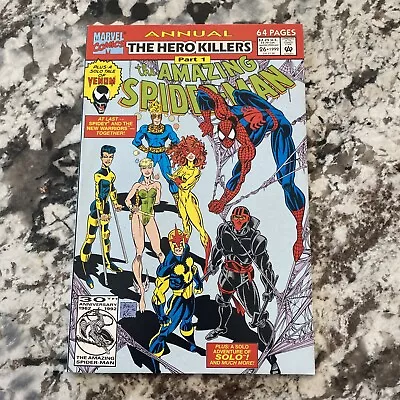 Buy Amazing Spider-Man Annual #26 (1992)VF- NM Marvel Comic Book Venom App • 7.91£