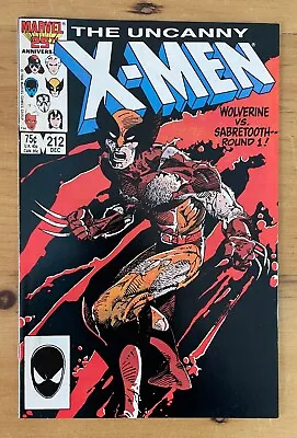 Buy The Uncanny X-men #212 ~ Marvel Comics 1986 ~ Vf • 13.44£