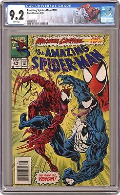 Buy Amazing Spider-Man #378 CGC 9.2 1993 3931802019 • 28.50£