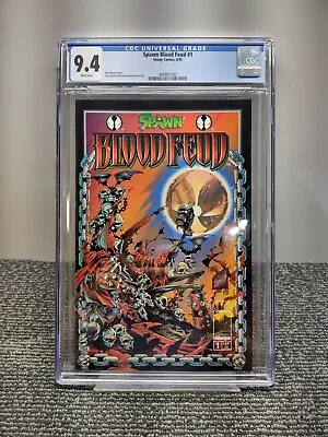 Buy Spawn Blood Feud 1 CGC 9.4 1995 6/95 White Comic Book • 79.02£