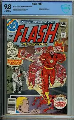 Buy Flash #267 Cbcs 9.8 White Pages // Origin Of Flash's Costume Dc Comics 1978 • 284.62£