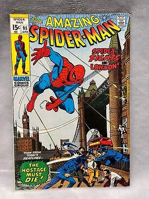 Buy Amazing Spider-Man #95 - GORGEOUS HIGH GRADE - Marvel Comics 1971 • 59.96£