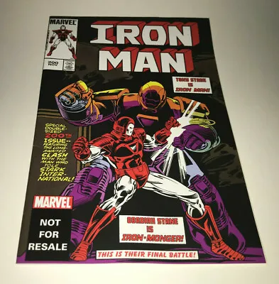Buy Iron Man #200 Comic Marvel Legends Reprint 1st SIlver Centurion Series 7 VII • 11.70£
