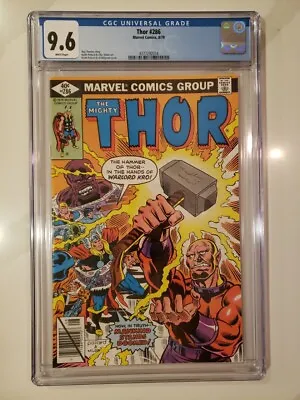Buy Thor 286 CGC 9.6 Marvel Comic 1979 • 30.83£