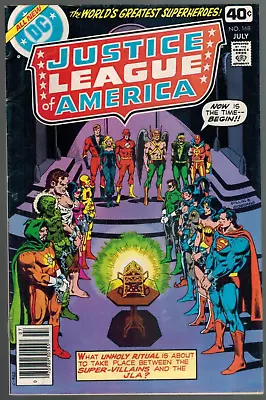 Buy Justice League Of America 168 Vs Secret Society Of Super-Villains  Fine  1979 DC • 7.85£
