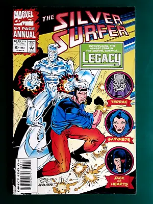 Buy Silver Surfer Annual 6 ( 1st App Legacy, Son Of Captain Marvel ) 1993 • 7£