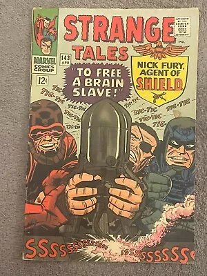 Buy Strange Tales #143 (RAW 5.0 MARVEL 1966) Jack Kirby. Goldberg. • 40.16£