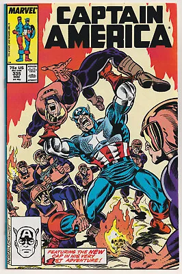 Buy Captain America 335 NM 9.4 Marvel 1987 1st Watchdogs App • 11.40£