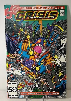 Buy CRISIS On Infinite Earths 12 DC Comics Giant Final Issue Spectacular 1985 • 2.67£