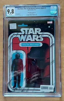 Buy Star Wars War Of The Bounty Hunters Alpha #1 Cgc 9.8 Graded Action Figure Cover • 75£