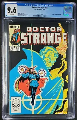 Buy Doctor Strange #61 (1983) CGC 9.6 NM+ WP Dracula Blade Darkhold 3975751008| • 78.87£