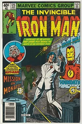 Buy Invincible Iron Man  #125  (Marver 1968 Series)     FN • 11.95£