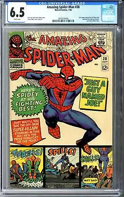 Buy Amazing Spider-man #38 CGC 6.5 • 273.41£