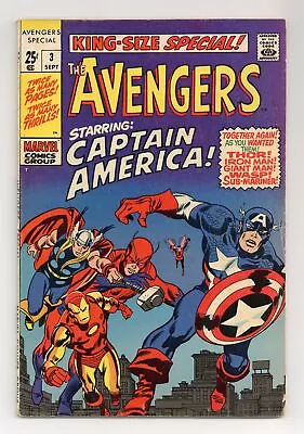 Buy Avengers Annual #3 VG 4.0 1969 • 18.38£