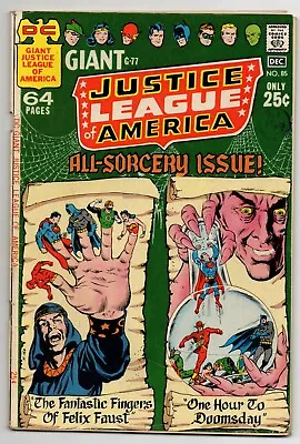Buy Justice League Of America Vol 1 No 85 Dec 1970 (FN-) (5.5) DC, Bronze Age,64 Pgs • 17.59£